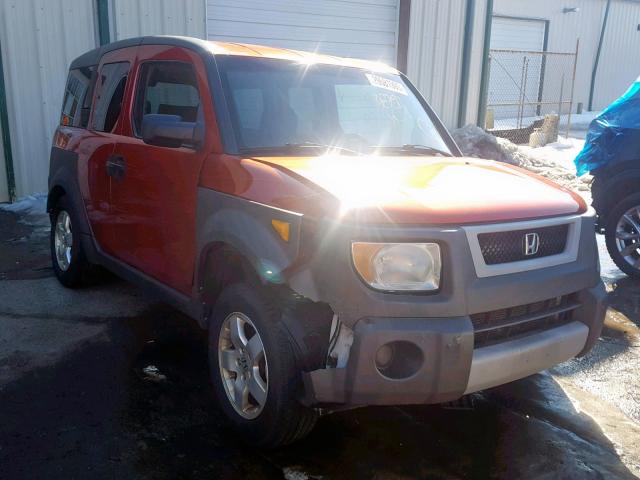 5J6YH28523L011778 - 2003 HONDA ELEMENT EX ORANGE photo 1