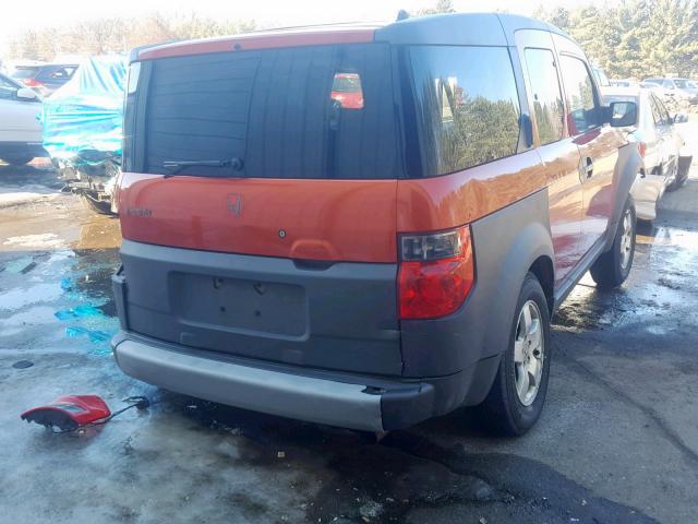 5J6YH28523L011778 - 2003 HONDA ELEMENT EX ORANGE photo 3