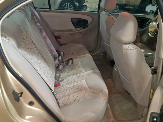 1G1NE52JX3M698990 - 2003 CHEVROLET MALIBU LS GOLD photo 6
