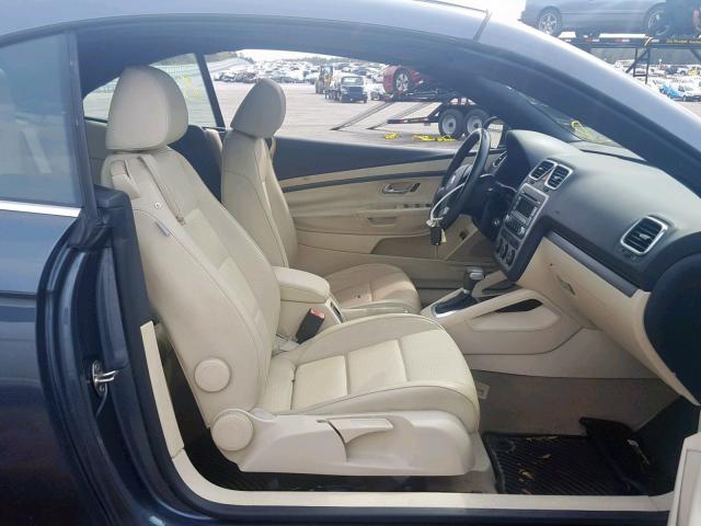 WVWBA71F17V048458 - 2007 VOLKSWAGEN EOS 2.0T BLUE photo 5