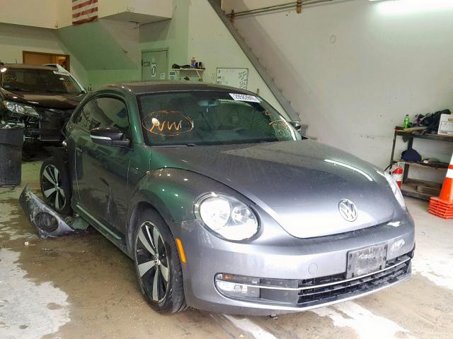 3VWV67AT5DM605248 - 2013 VOLKSWAGEN BEETLE TUR GRAY photo 1