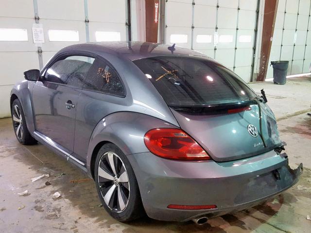 3VWV67AT5DM605248 - 2013 VOLKSWAGEN BEETLE TUR GRAY photo 3