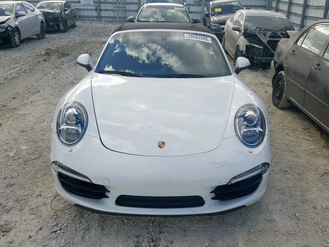 WP0CA2A93ES140249 - 2014 PORSCHE 911 CARRER WHITE photo 9