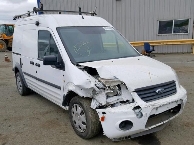 NM0LS7BN1DT170135 - 2013 FORD TRANSIT CO WHITE photo 1