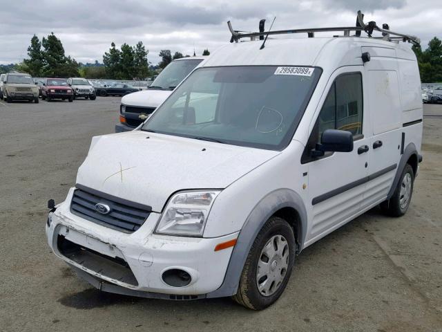 NM0LS7BN1DT170135 - 2013 FORD TRANSIT CO WHITE photo 2