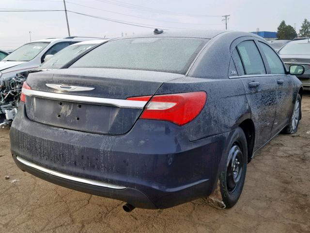 1C3BC1FB3BN594642 - 2011 CHRYSLER 200 TOURIN BLUE photo 4