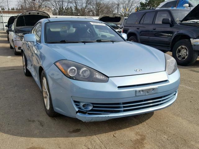 KMHHM66D57U248134 - 2007 HYUNDAI TIBURON GS SILVER photo 1