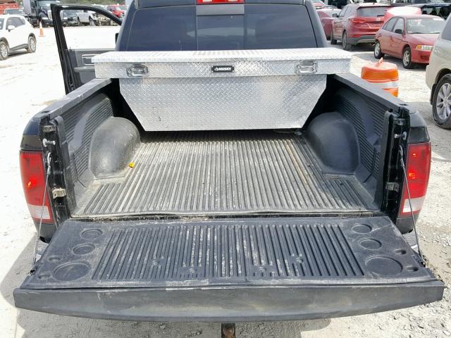 1C6RR6LT4ES441574 - 2014 RAM 1500 SLT BLACK photo 10