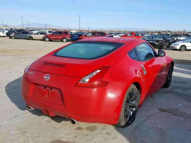 JN1AZ4EHXHM954732 - 2017 NISSAN 370Z BASE RED photo 4