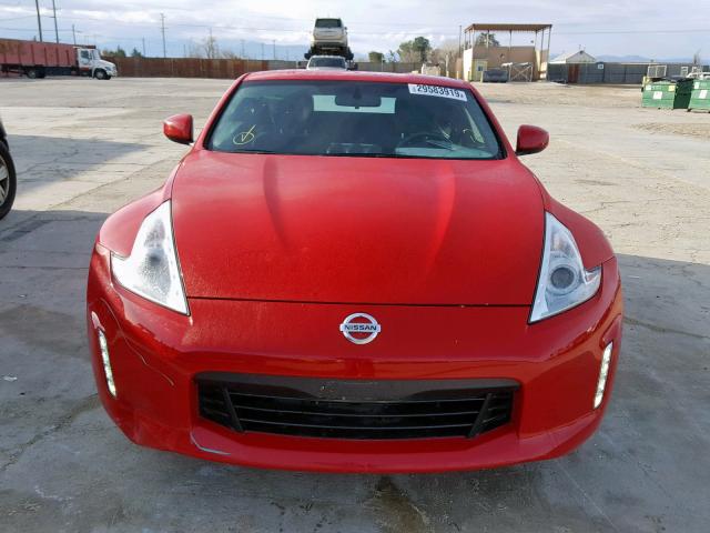 JN1AZ4EHXHM954732 - 2017 NISSAN 370Z BASE RED photo 9