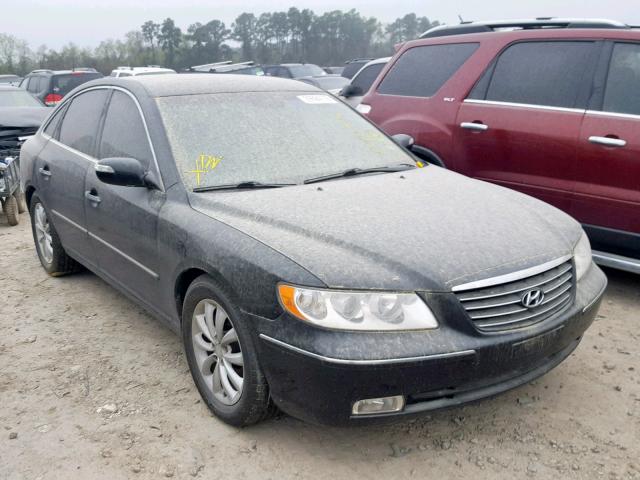 KMHFC46F68A288936 - 2008 HYUNDAI AZERA SE BLACK photo 1