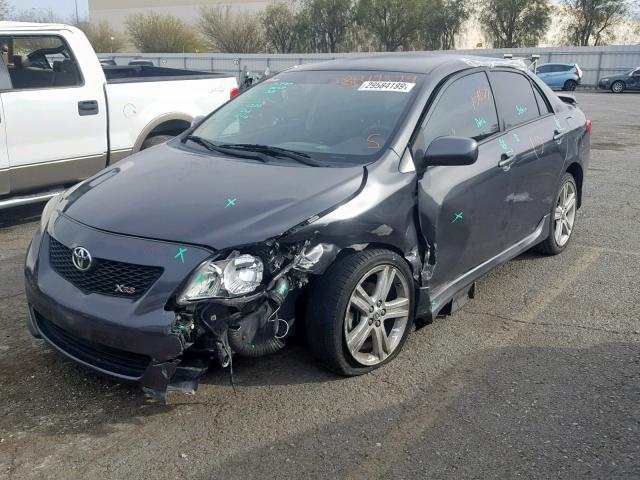 1NXBE40E29Z025027 - 2009 TOYOTA COROLLA XR 石墨色 照片 2