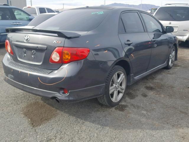 1NXBE40E29Z025027 - 2009 TOYOTA COROLLA XR 石墨色 照片 4