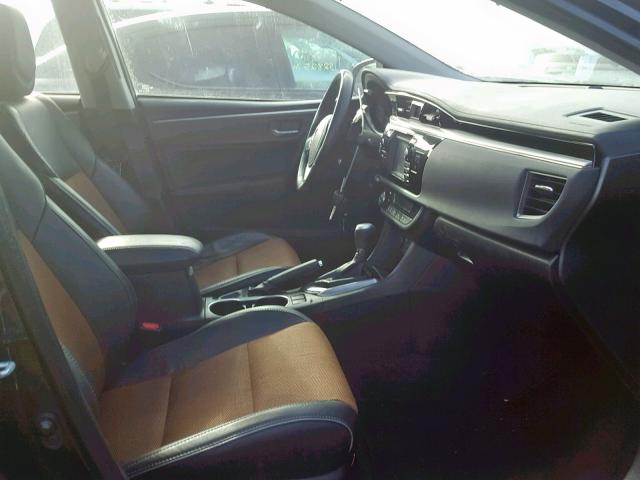 2T1BURHE7FC260539 - 2015 TOYOTA COROLLA L BLACK photo 5