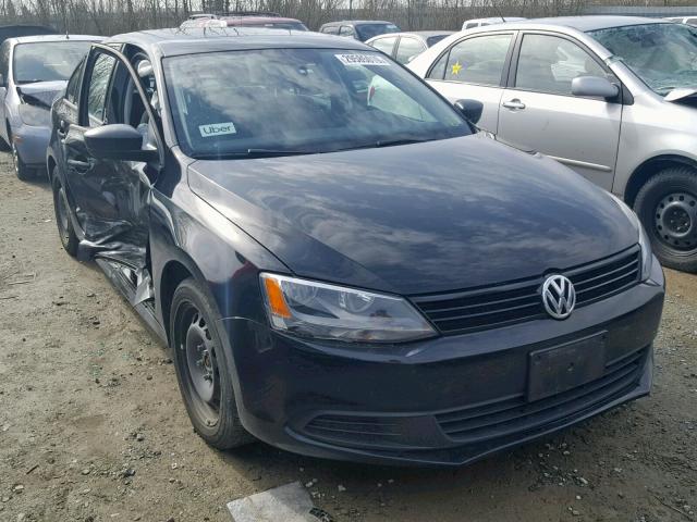 3VW2K7AJ6DM370811 - 2013 VOLKSWAGEN JETTA BASE BLACK photo 1