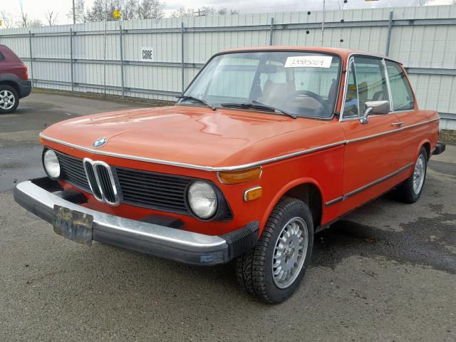 2740513 - 1976 BMW 2002 ORANGE photo 2