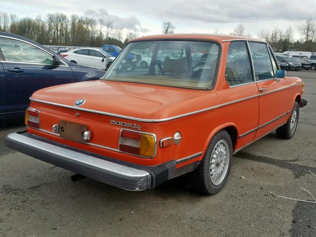 2740513 - 1976 BMW 2002 ORANGE photo 4