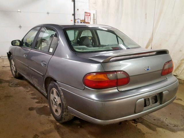 1G1ND52F95M163991 - 2005 CHEVROLET CLASSIC GRAY photo 3