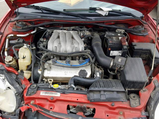 4C3AG52H81E093406 - 2001 CHRYSLER SEBRING LX RED photo 7