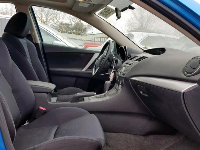 JM1BL1K67B1422237 - 2011 MAZDA 3 S BLUE photo 5