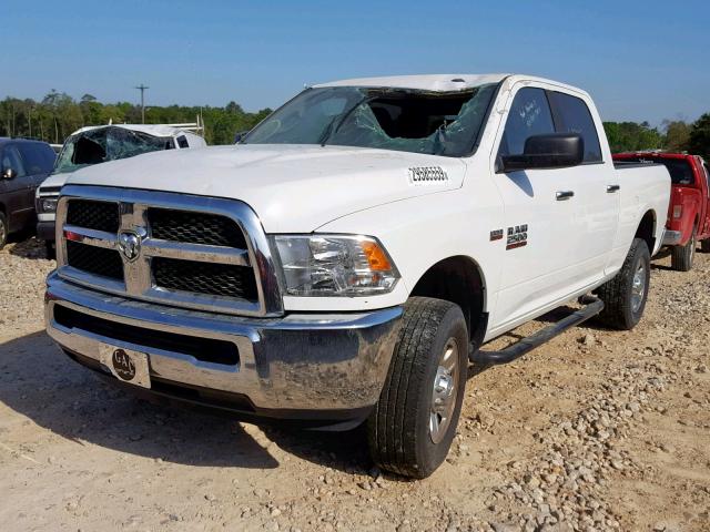 3C6TR5DT2HG655537 - 2017 RAM 2500 SLT WHITE photo 2