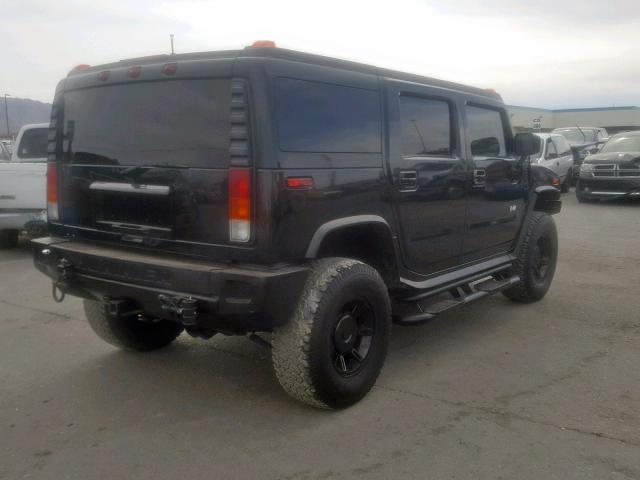 5GRGN23U53H139295 - 2003 HUMMER H2 BLACK photo 4