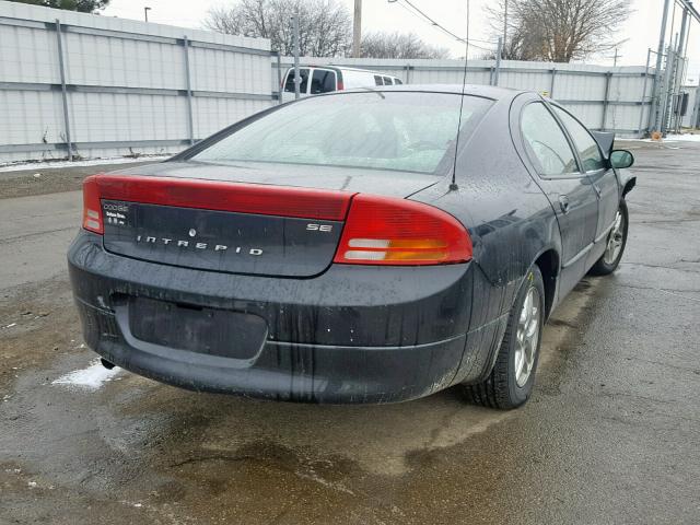 2B3HD46R93H519666 - 2003 DODGE INTREPID S BLACK photo 4