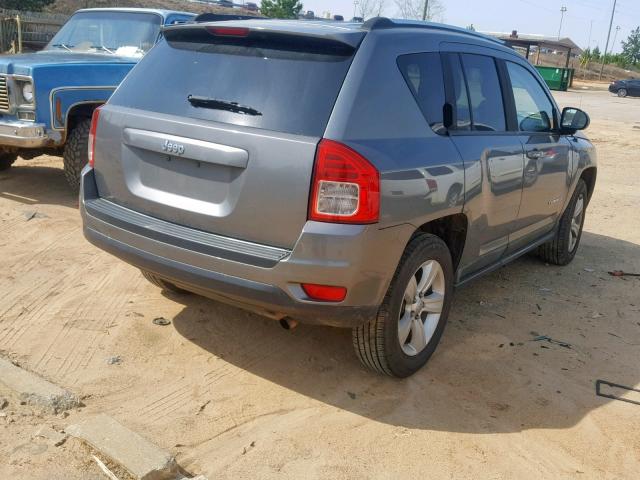 1J4NT1FBXBD246197 - 2011 JEEP COMPASS SP Сұр фото 4