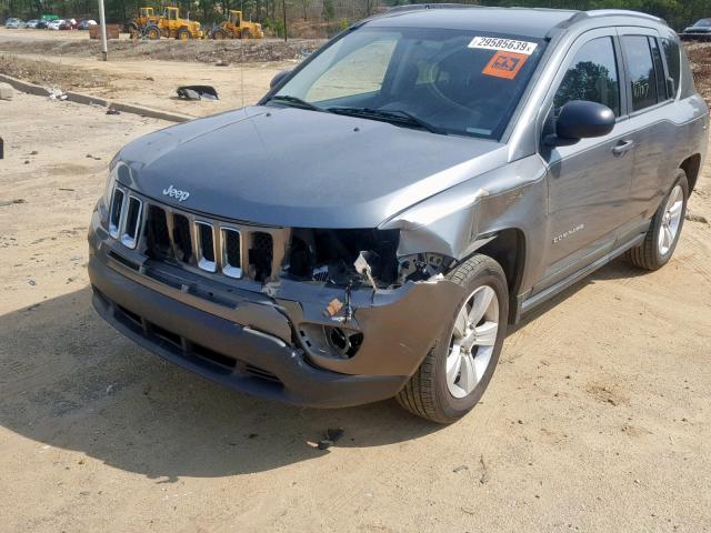 1J4NT1FBXBD246197 - 2011 JEEP COMPASS SP Сұр фото 9