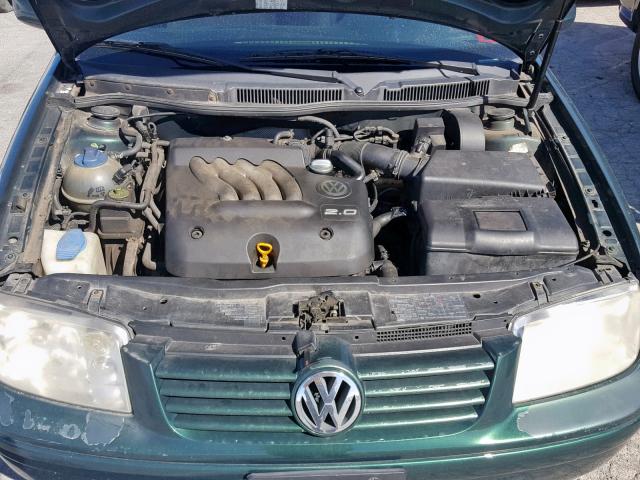 3VWRC29M0XM062471 - 1999 VOLKSWAGEN JETTA GL GREEN photo 7