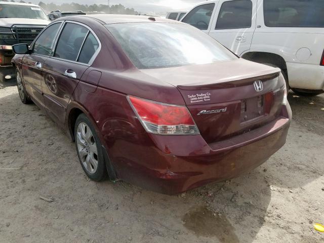 1HGCP36888A074636 - 2008 HONDA ACCORD EXL  photo 3