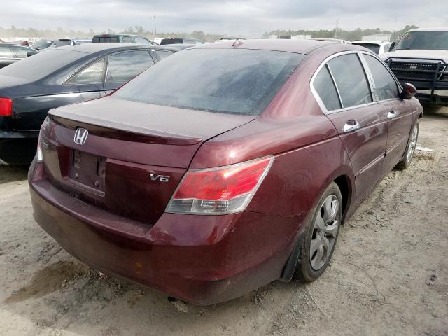 1HGCP36888A074636 - 2008 HONDA ACCORD EXL  photo 4