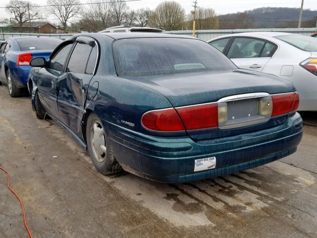 1G4HP54K0Y4188560 - 2000 BUICK LESABRE CU GREEN photo 3