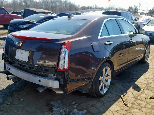 1G6AH5RX5G0113580 - 2016 CADILLAC ATS LUXURY BROWN photo 4