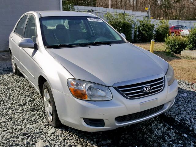 KNAFE221095586645 - 2009 KIA SPECTRA EX SILVER photo 1