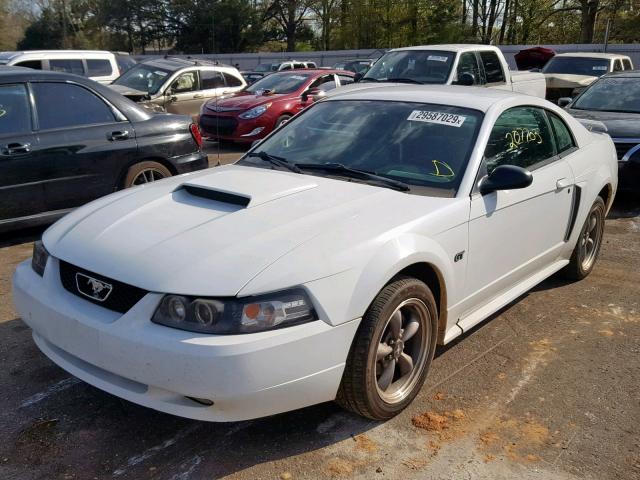 1FAFP42XX2F126329 - 2002 FORD MUSTANG GT WHITE photo 2