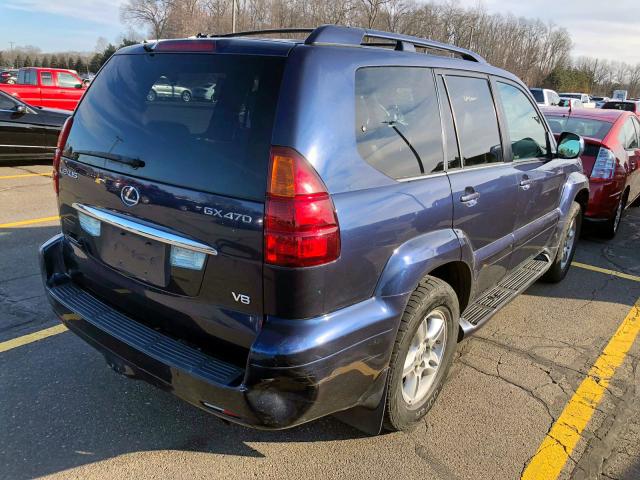 JTJBT20X850077924 - 2005 LEXUS GX 470 BLUE photo 6