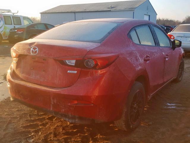 JM1BM1T70F1226067 - 2015 MAZDA 3 SV RED photo 4