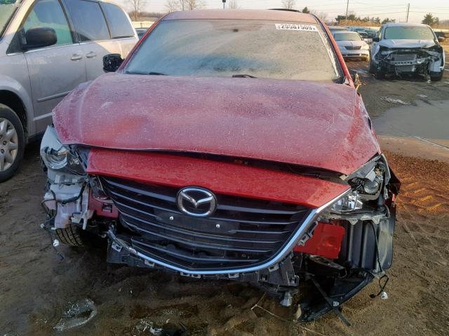 JM1BM1T70F1226067 - 2015 MAZDA 3 SV RED photo 9