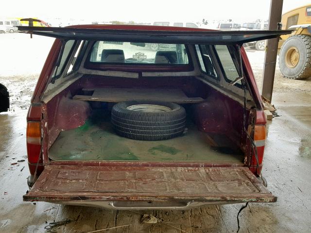 4TANL42N1WZ148588 - 1998 TOYOTA TACOMA RED photo 6