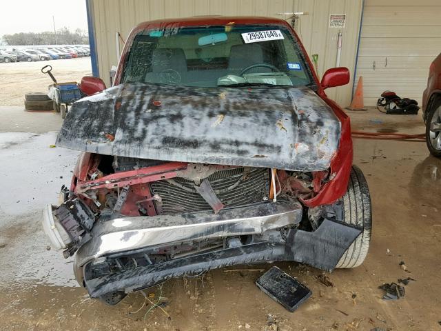 4TANL42N1WZ148588 - 1998 TOYOTA TACOMA RED photo 9