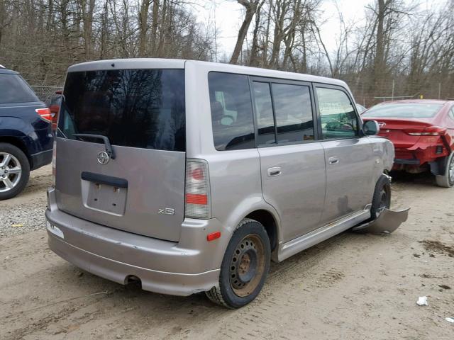 JTLKT334364038117 - 2006 TOYOTA SCION XB 银色 照片 4