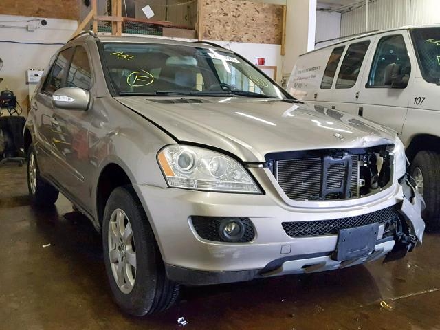 4JGBB86E07A280877 - 2007 MERCEDES-BENZ ML 350 SILVER photo 1