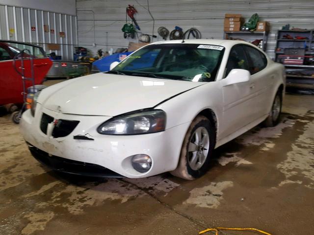 2G2WS522751197569 - 2005 PONTIAC GRAND PRIX WHITE photo 2