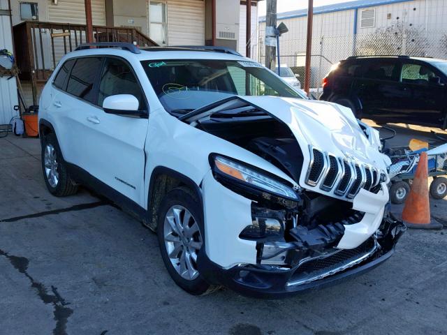 1C4PJMDB9GW154132 - 2016 JEEP CHEROKEE L WHITE photo 1