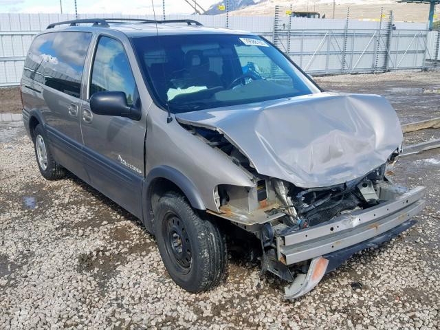 1GMDX03E82D184731 - 2002 PONTIAC MONTANA GRAY photo 1