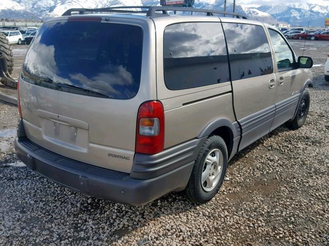 1GMDX03E82D184731 - 2002 PONTIAC MONTANA GRAY photo 4