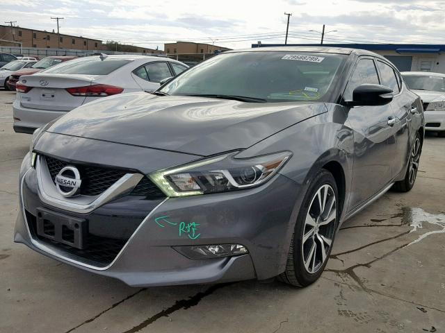 1N4AA6AP8HC432769 - 2017 NISSAN MAXIMA 3.5 GRAY photo 2