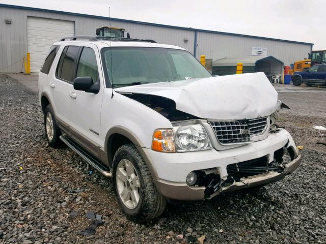 1FMZU74W64ZB10342 - 2004 FORD EXPLORER E WHITE photo 1