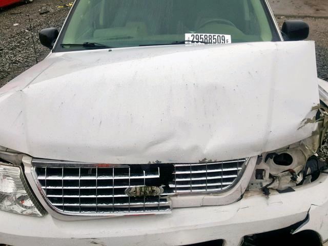 1FMZU74W64ZB10342 - 2004 FORD EXPLORER E WHITE photo 7